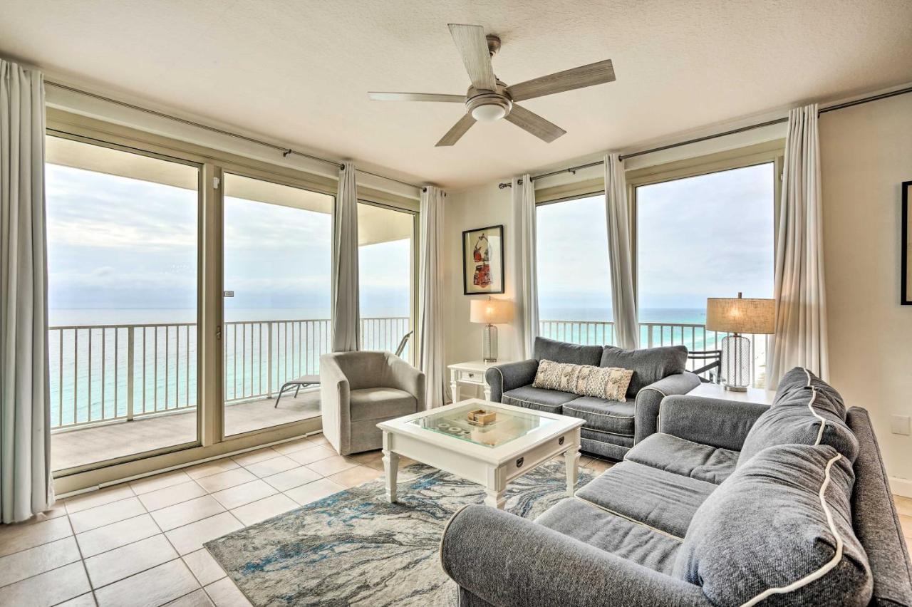 Beachfront Pcb Condo With Ocean View, Pool Access! Panama City Beach Eksteriør bilde