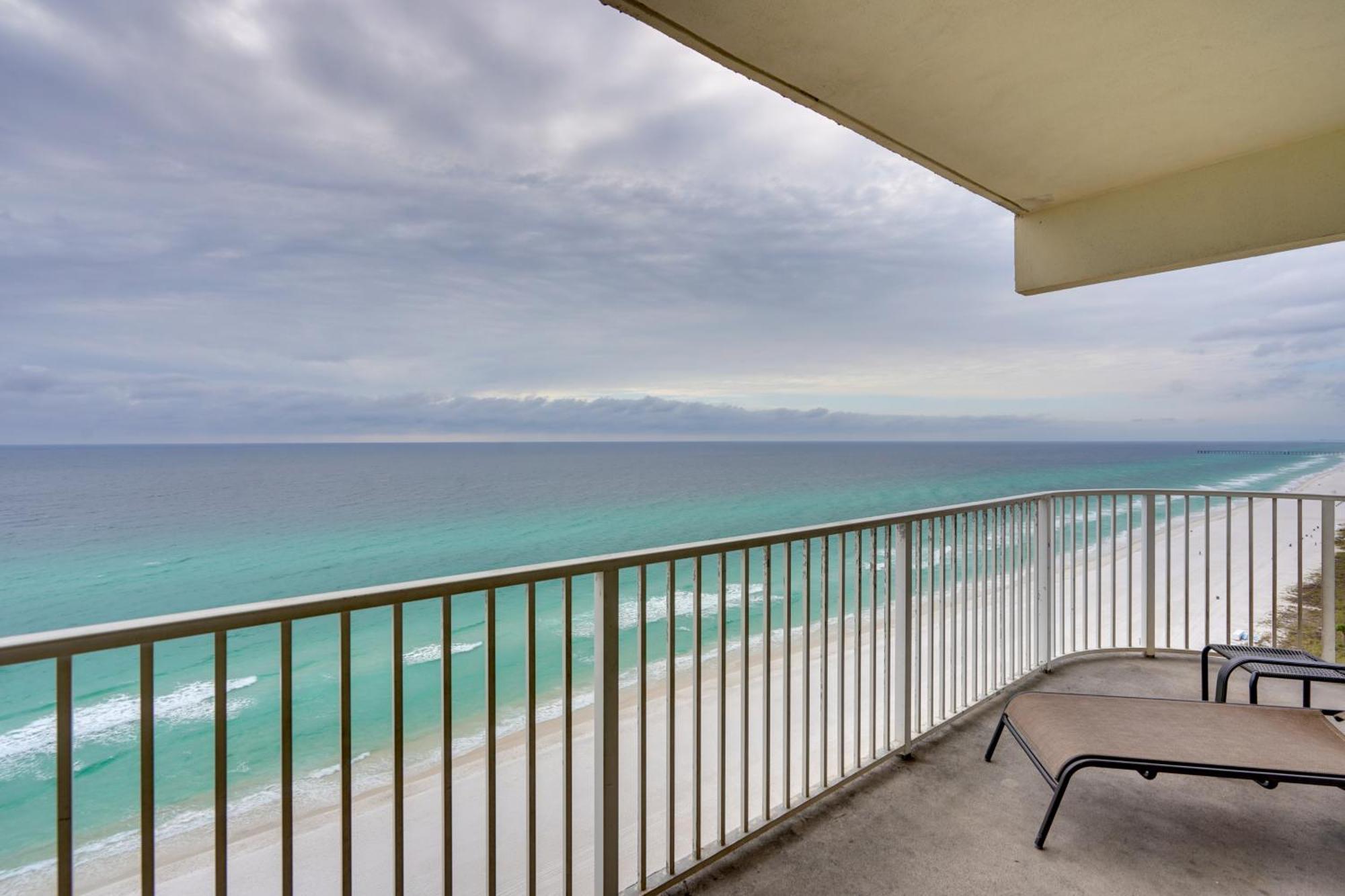 Beachfront Pcb Condo With Ocean View, Pool Access! Panama City Beach Eksteriør bilde