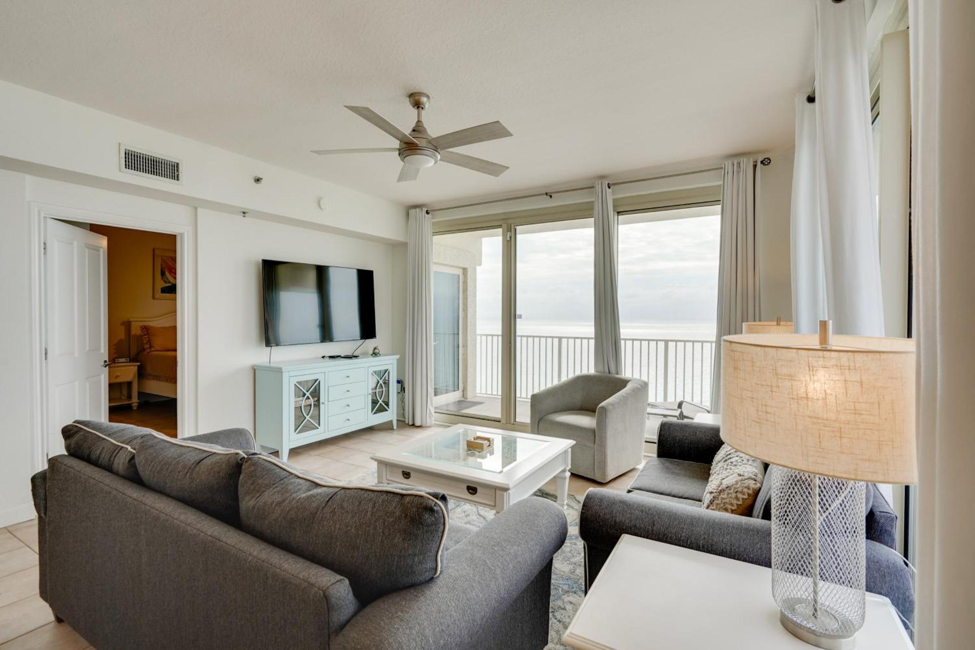 Beachfront Pcb Condo With Ocean View, Pool Access! Panama City Beach Eksteriør bilde